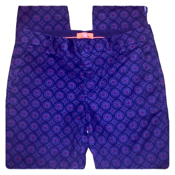 Joe Fresh Patterned Stretch Cropped Pants sz 4 - Picture 1 of 4